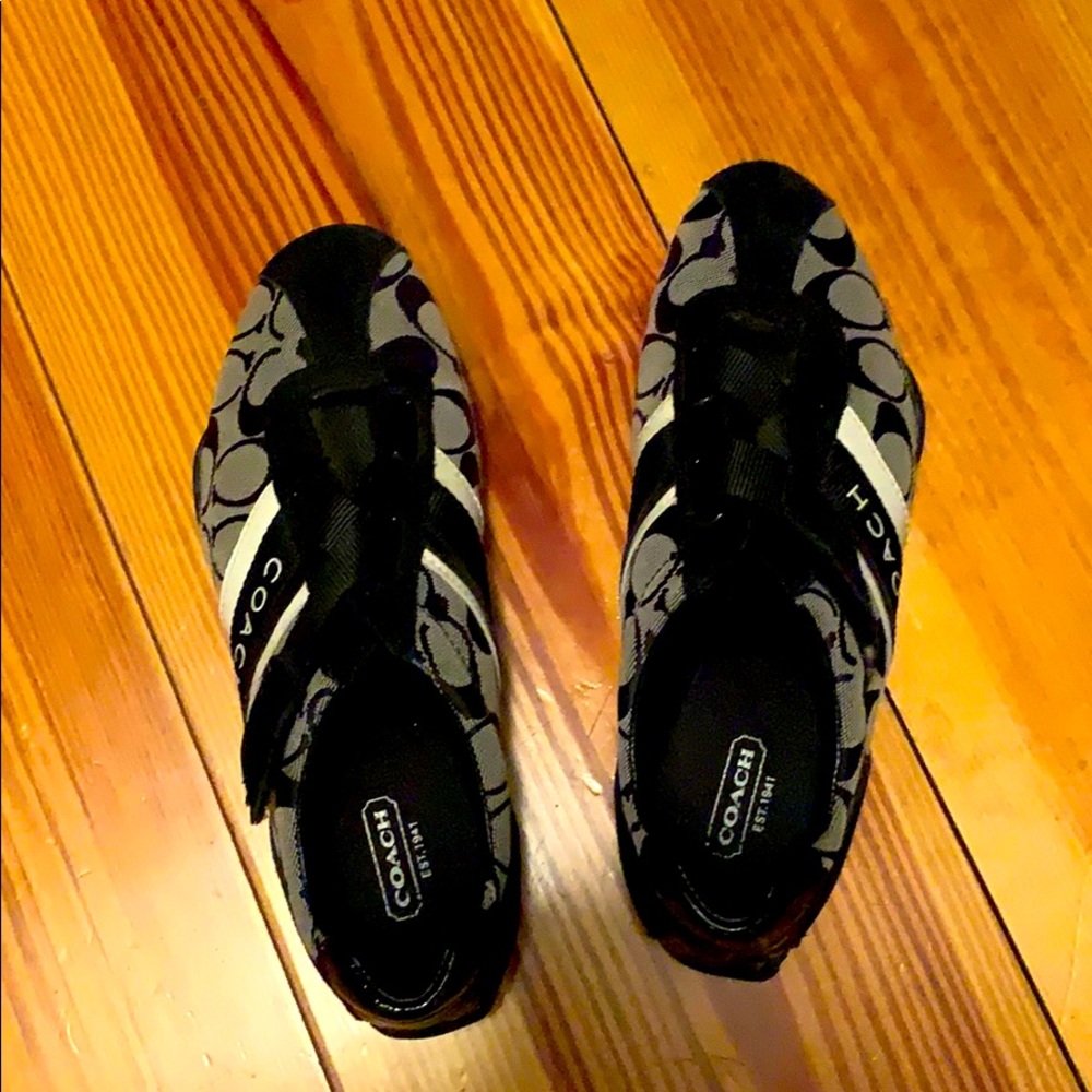 Coach Velcro shoes